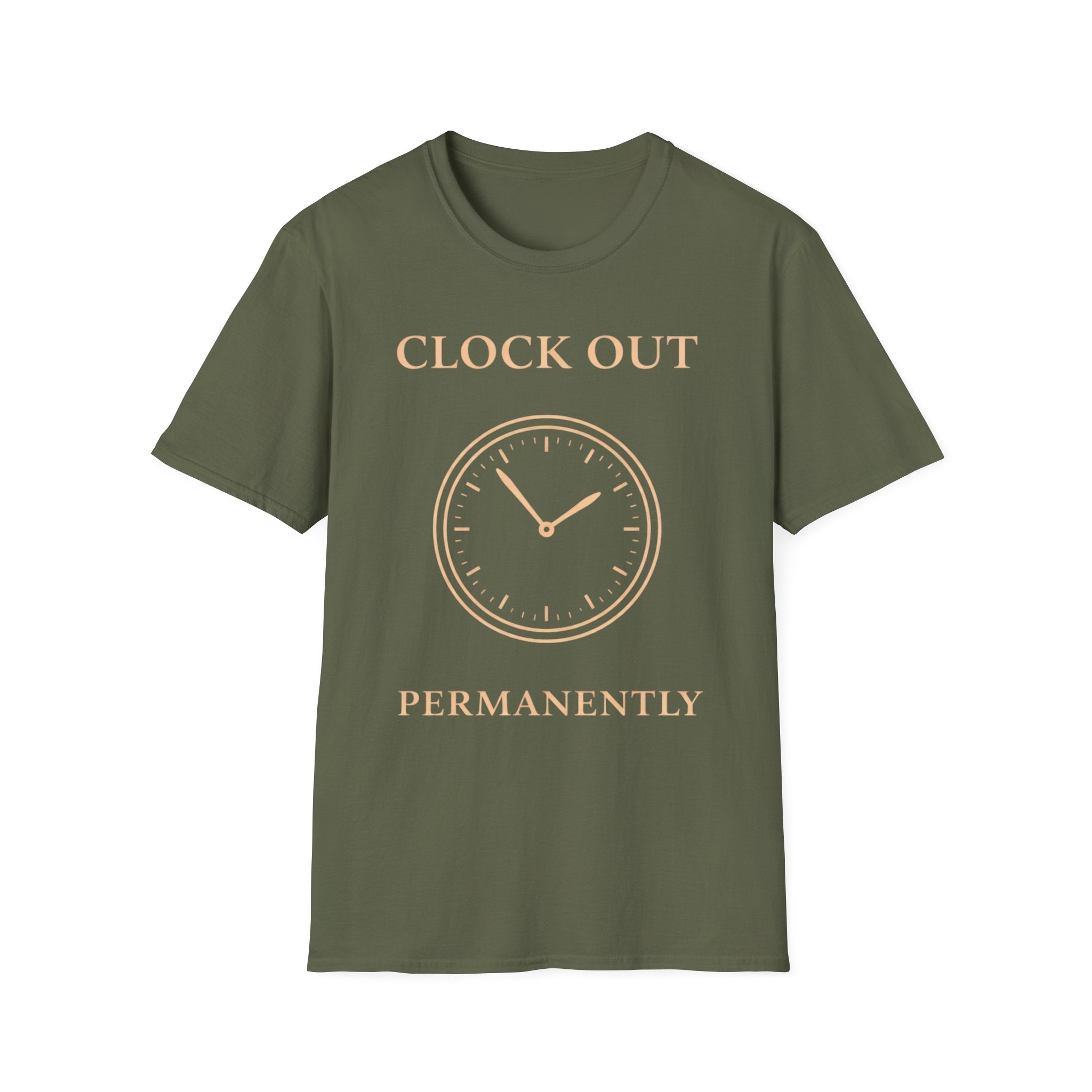 Clock Out Permanently T-Shirt