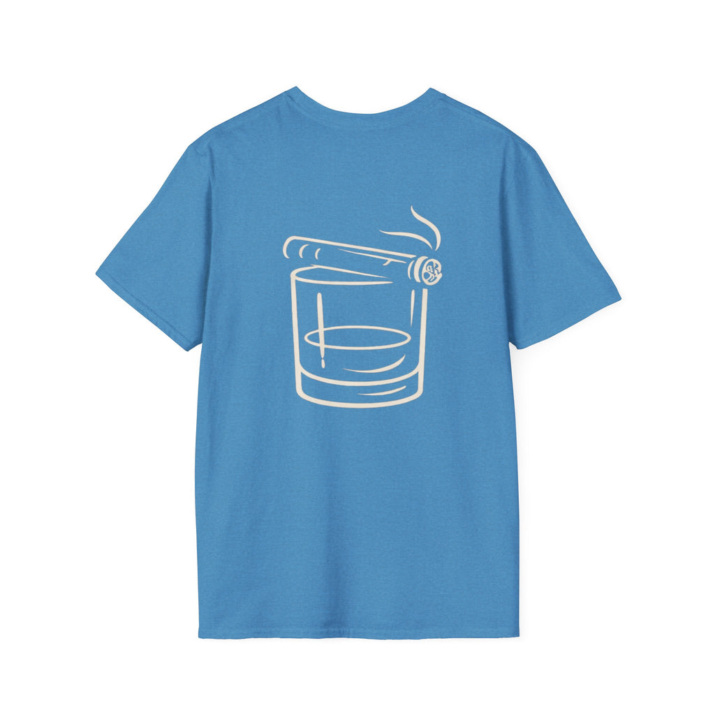 Whiskey Glass & Cigar T-Shirt