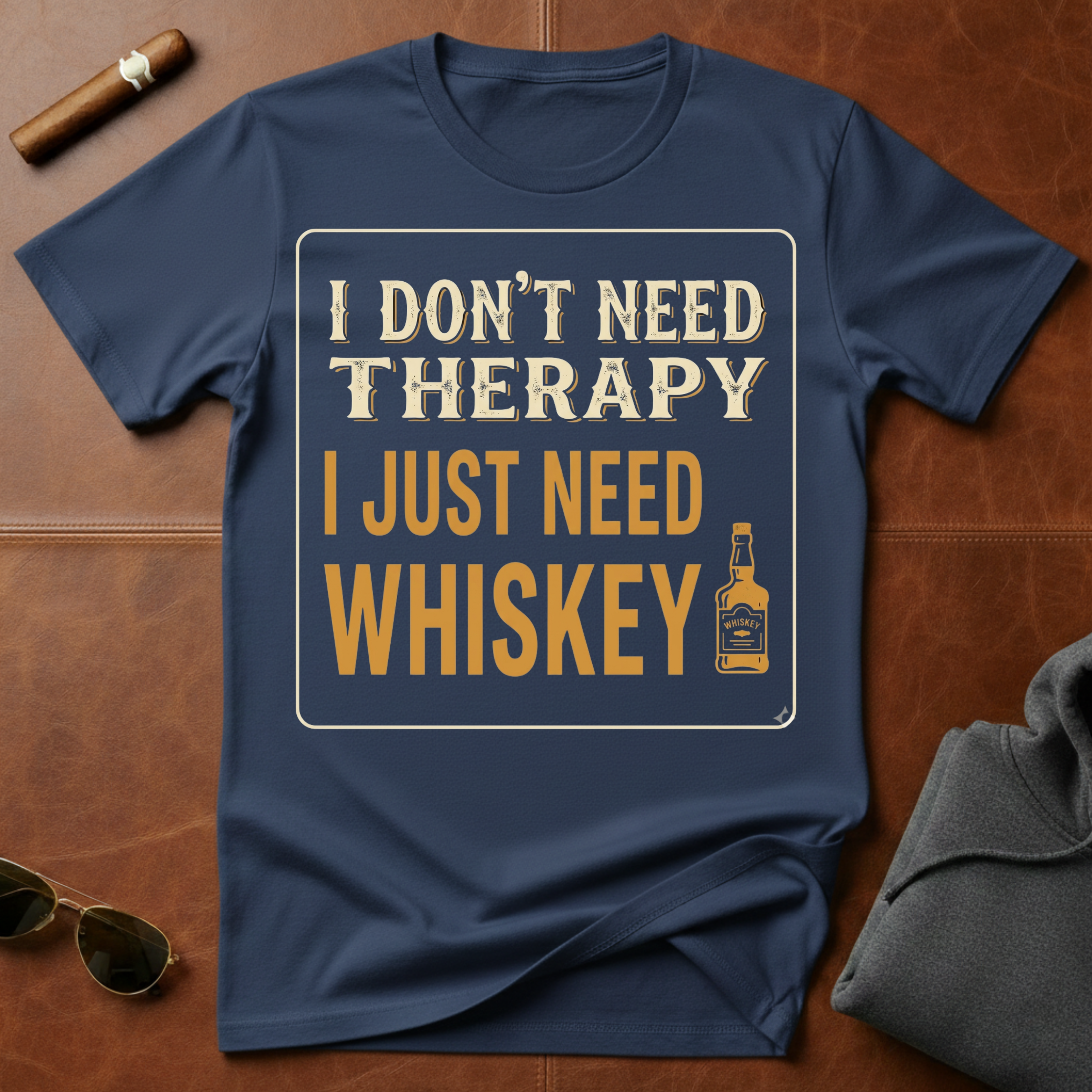 Don't Need Therapy Just Whiskey T-Shirt