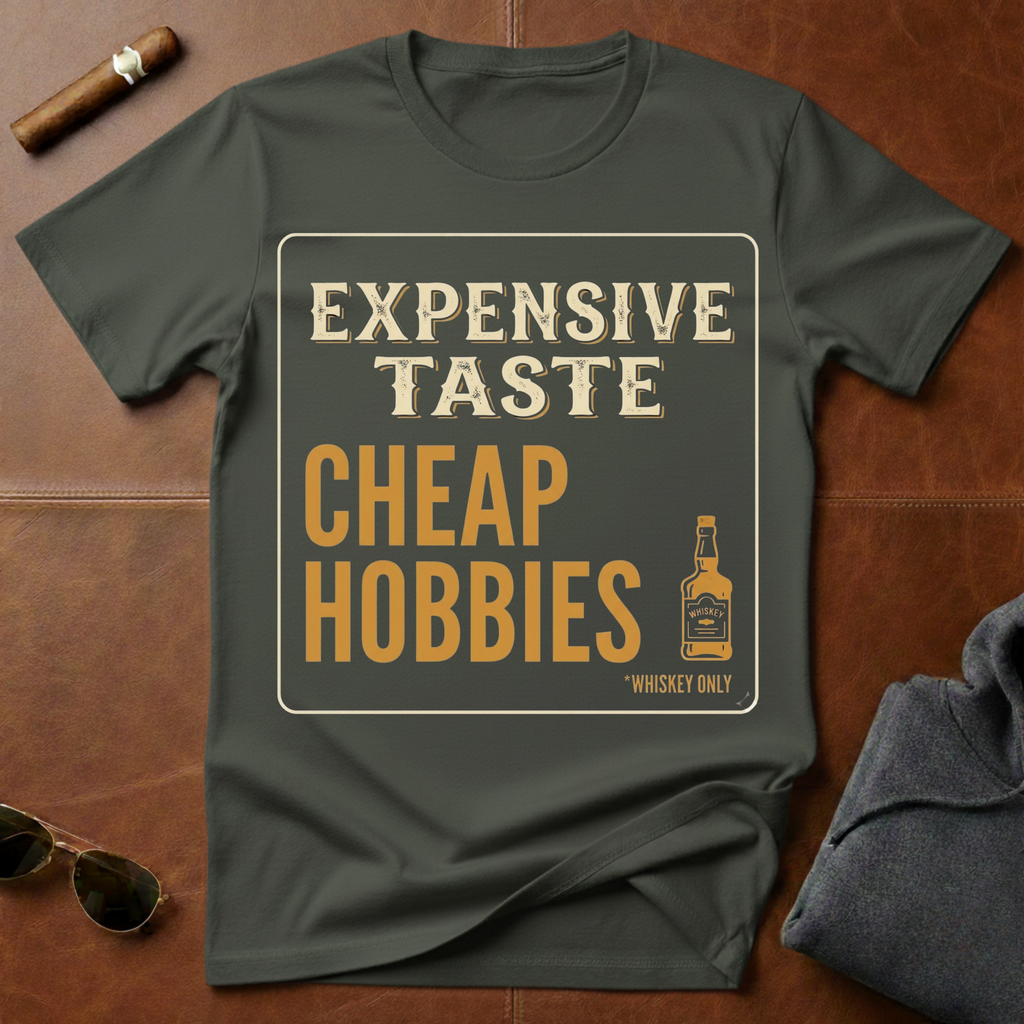 Expensive Taste Cheap Hobbies T-Shirt