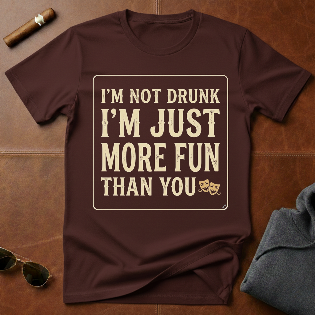 I'm Not Drunk I'm Just More Fun T-Shirt