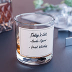 Today's List - 10 oz Rocks Glass