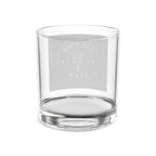 One Pour Club (Black) Rocks Glass — 10 oz Whiskey Glass