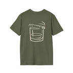 Whiskey Glass & Cigar T-Shirt