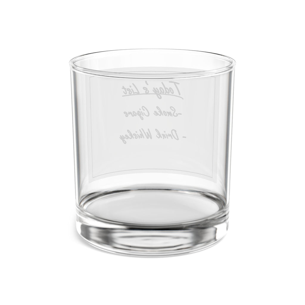 Today's List - 10 oz Rocks Glass