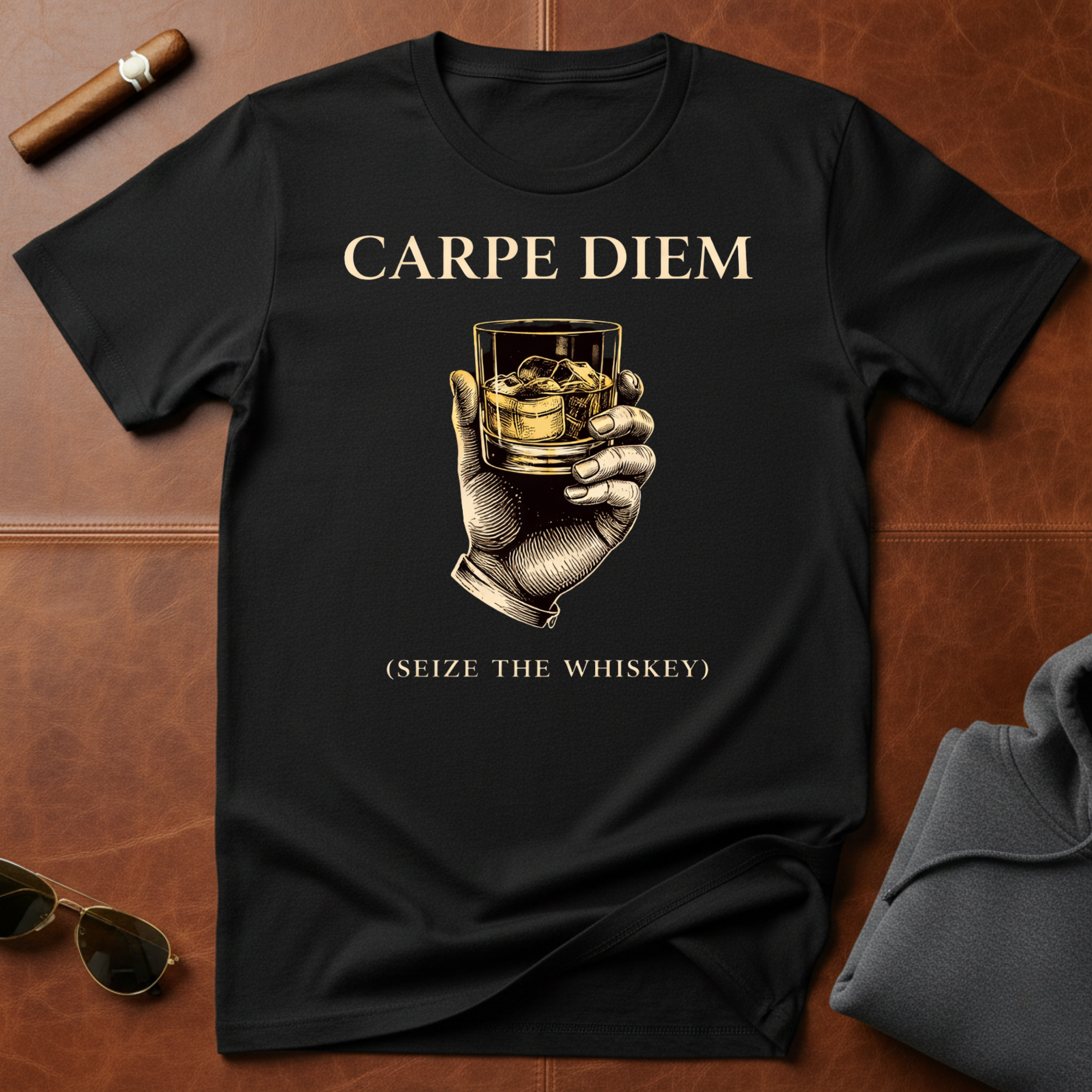 Carpe Diem Whiskey T-Shirt