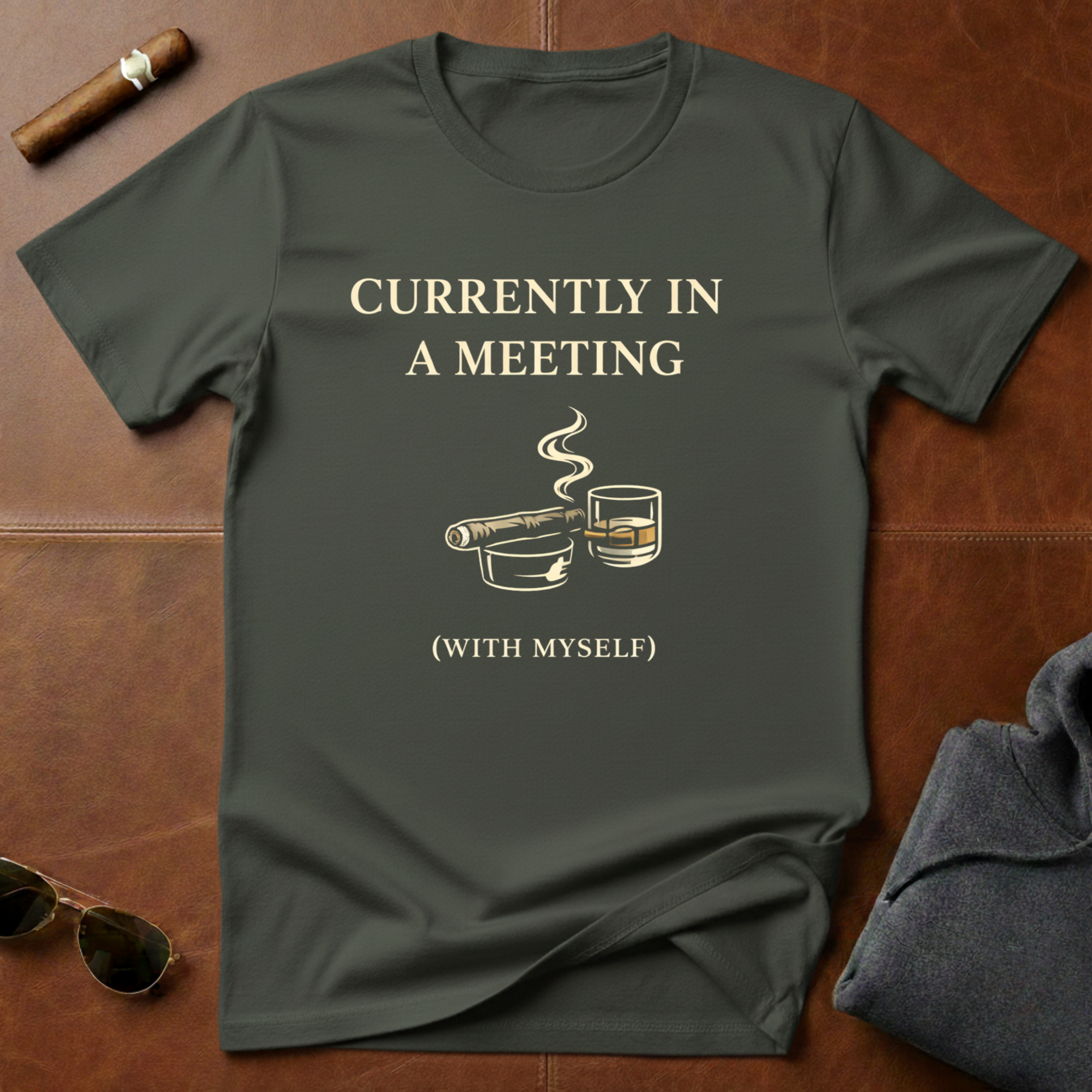 Currently In A Meeting T-Shirt